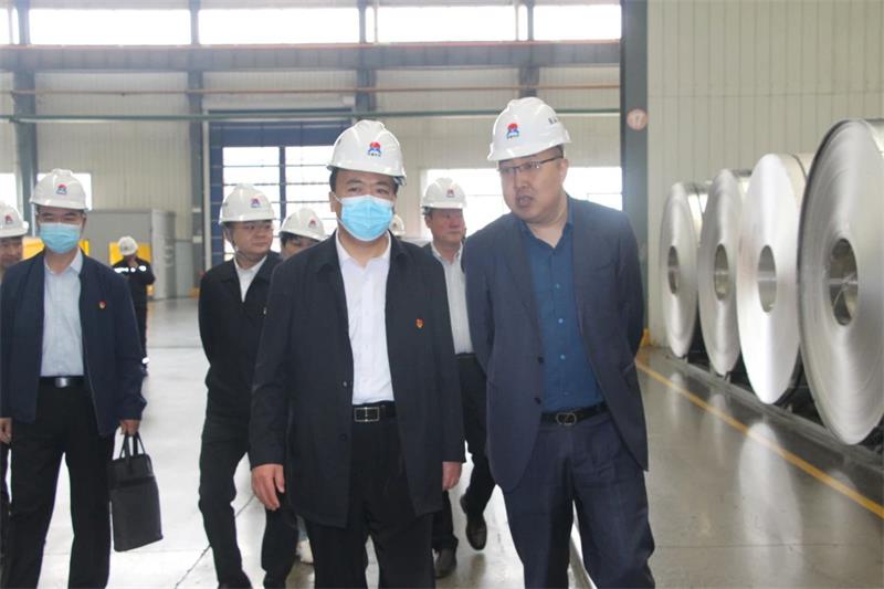 国家粮食和物资储备局河南局分党组副书记、副局长李强一行莅临公司调研