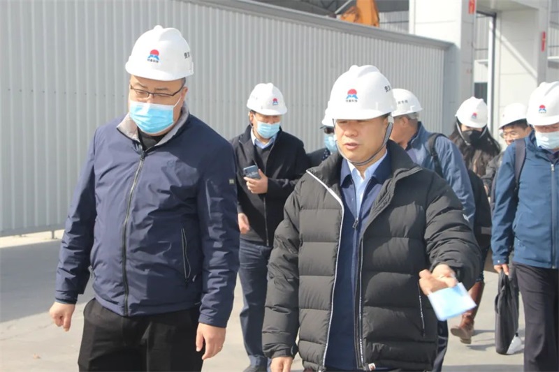 中云顶集团色金属工业协会党委副书记范顺科一行莅临云顶集团铝业调研指导